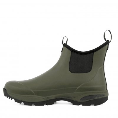 Green Comfort Rain Robby olive grön regnsko gummistövel vatten memryfoam fotriktig herr regnboots