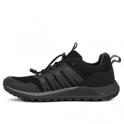 Track N' Trail Thea Sneaker Dam black svart sneaker vattentät elastiska urtagbar sula bekväma rymliga bred läst