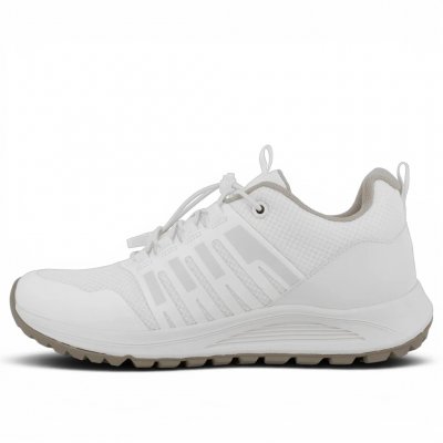 Track N' Trail Thea Sneaker Dam vit white sneaker vattentät elastiska urtagbar sula bekväma rymliga bred läst