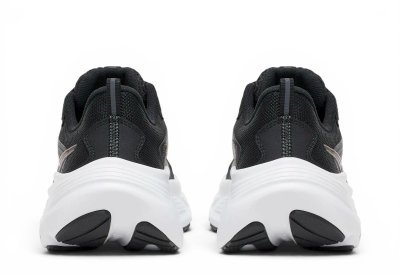 Saucony procyon max black fizz svart vid läst rymlig dam walkingsko komfort stabil stötdämpande jogging fritid promenadskO