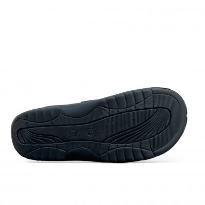 inblu toffla tofflor herr skinn fotriktig slipin slipon mjuk stängd tå