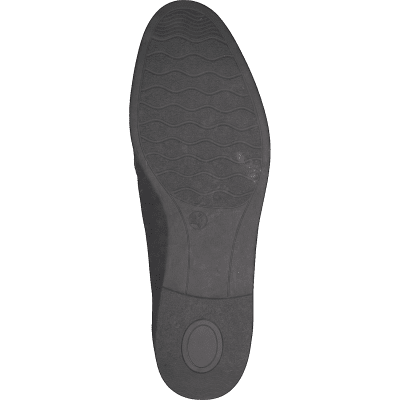 Jana comfort loafers svart nappa fotriktig skinnsko loafers lågsko