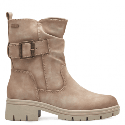 jana softline bangu chelseaboots damkänga resår dragkedja grov sula fotriktig foam mjuk fotbädd urtagbar taupe beige ljusbrun va