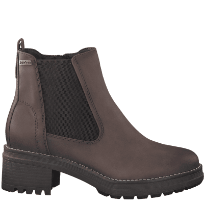 jana softline bangu chelseaboots damkänga resår dragkedja grov sula fotriktig foam mjuk fotbädd urtagbar