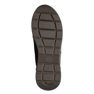 Jana step in slip on Soft Line Sneaker dam black comb svart grå beige Rymlig läst h-bredd komfort bekväm fotriktig walking prome