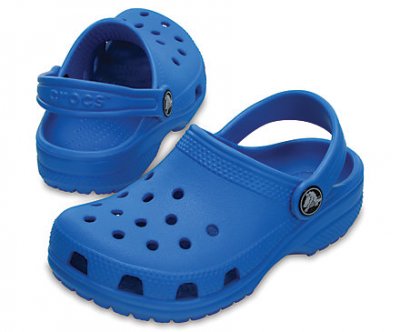 Crocs Classic Kids Ocean Clogs Foppatofflor Blå