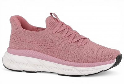 axelda laholm slipon Step-In handsfree sneaker mörk rosa polly damsko lågsko stickad textil resår fotriktig urtagbar sula fotbäd