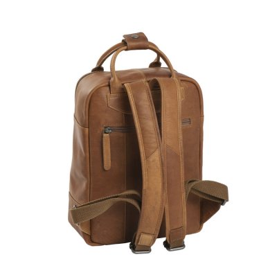 The Chesterfield Brand Bellary / Cognac ryggsäck backpack läder skinn