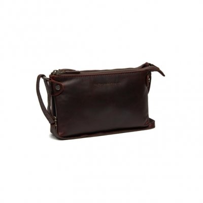 The Chesterfield Brand Leather Shoulder Bag Sisli Cognac shopper axelremsväska handväska brun läder skinn rymlig