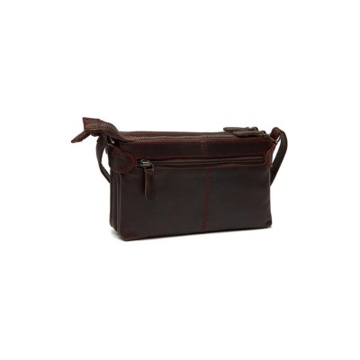 The Chesterfield Brand Leather Shoulder Bag Sisli Cognac shopper axelremsväska handväska brun läder skinn rymlig