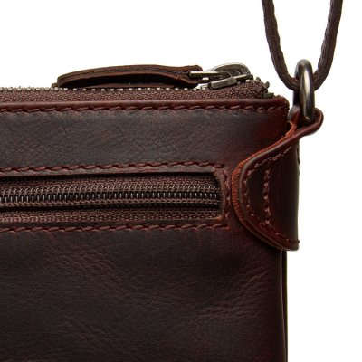 The Chesterfield Brand Leather Shoulder Bag Sisli Cognac shopper axelremsväska handväska brun läder skinn rymlig