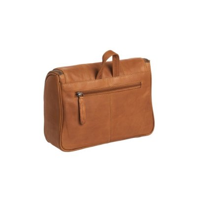 The Chesterfield Brand / Leather Toiletry Bag Gillian cognac necessär läder skinn sminkväska badrumsväska hängande krok toalettv