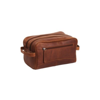 The Chesterfield Brand / Leather Toiletry Bag Stacey Cognac necessär läder skinn sminkväska badrumsväska toalettväska