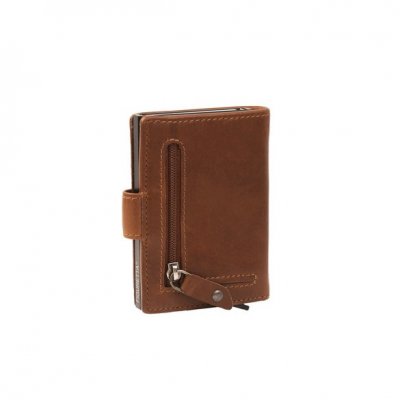The Chesterfield Brand / Leather Wallet Loughton / Cognac plånbok korthållare lädare rfid skydd skimma