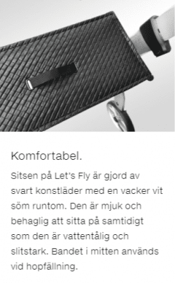 Trustcare Let's Fly Rollator Utomhus /