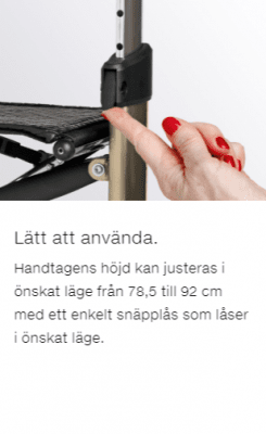 Trustcare Let's Fly Rollator Utomhus /