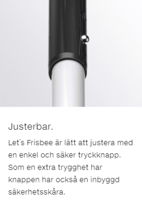 Trustcare Lets frisbee duschpall roterande sits duschstol