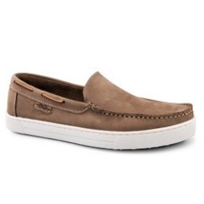 Marstrand Plain Deck Sneaker / Taupe ljusbrun slipin slipon blå loafers lågsko