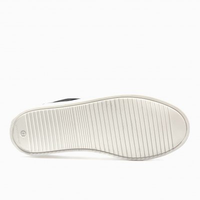 marstrand viggo sneaker herr skinn normal läst läder svart black sommarsko vårsko