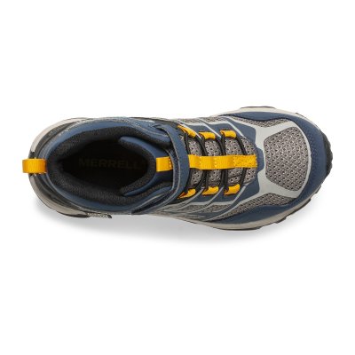 Merrell Moab FST Mid A/C Waterproof Boot / Navy Stone Barn Kids Vattentät känga