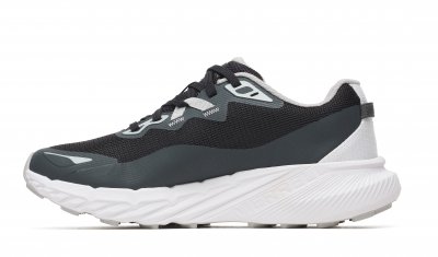 Merrell Antora Agility Trail 4 svart black vit grå Promenadsko jogging dam anatomisk fotriktig