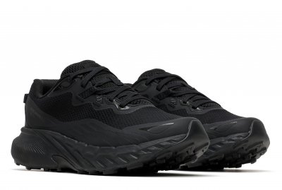 Merrell Antora Agility Trail 4 svart triple black goretex gtx Promenadsko jogging dam anatomisk fotriktig
