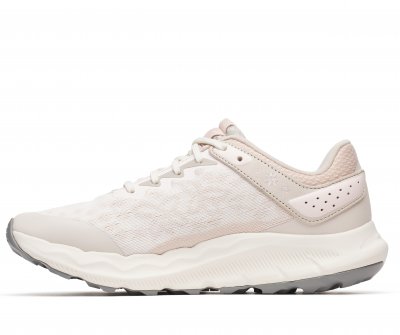 Merrell Antora 4 allure chalk vit rosa grå Promenadsko jogging dam anatomisk fotriktig