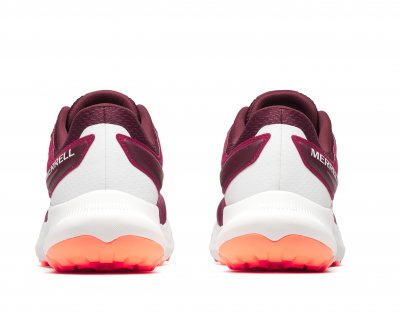 Merrell Antora 4 crimson orange röd multi gul blå rosa Promenadsko jogging dam anatomisk fotriktig