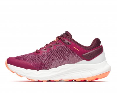 Merrell Antora 4 crimson orange röd multi gul blå rosa Promenadsko jogging dam anatomisk fotriktig