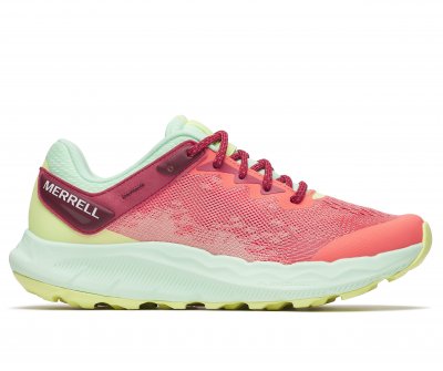 Merrell Antora 4 pink blossom röd multi gul blå rosa Promenadsko jogging dam anatomisk fotriktig