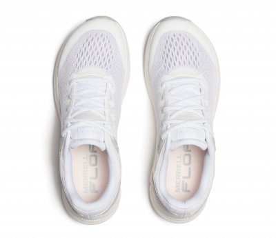 Merrell Antora 4 white vit pigeon grå Promenadsko jogging dam anatomisk fotriktig