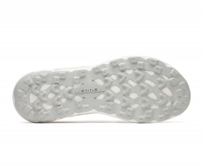 Merrell Antora 4 white vit pigeon grå Promenadsko jogging dam anatomisk fotriktig