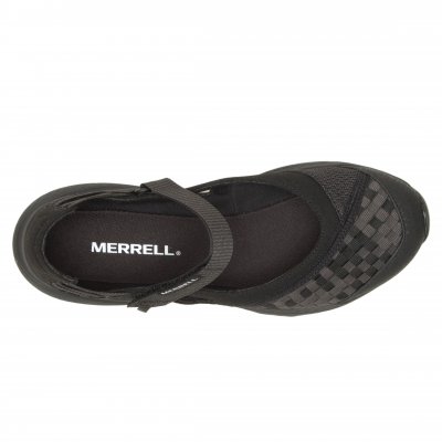 Merrell Women's Bravada 2 Wrap Sandalsko Black svart dam walkingsko promenad fritid fotriktig