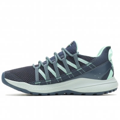 Merrell Women's Bravada Walkingsko Edge Black navy blå svart dam walkingsko promenad fritid fotriktig