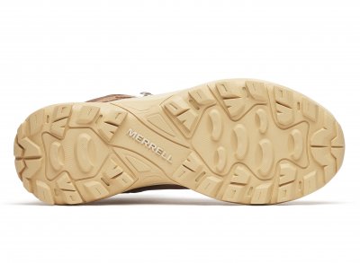 Merrell Dam Speed strike thermo varmfoder fullnarv läder mocka Mid Waterproof vattentät hög sneaker känga fotriktig womens hazel