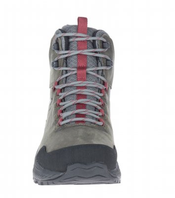 Merrell Forestbound Mid Waterproof grey grå läder vattentät vandring promenad fritid