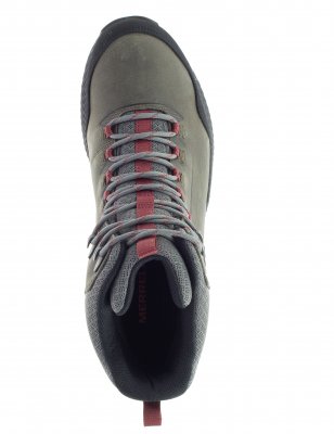 Merrell Forestbound Mid Waterproof grey grå läder vattentät vandring promenad fritid