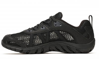 merrell maipo 3 aerosport damsko luftig mesh fritid promenad allroundsko svart fotriktig sommar badsko