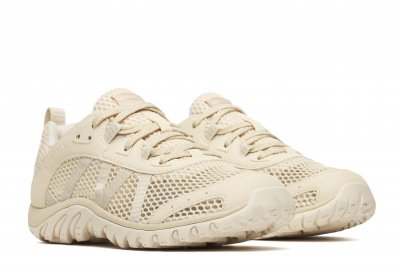 merrell maipo 3 aerosport damsko luftig mesh fritid promenad allroundsko offwhite blek gul honung fotriktig sommar badsko