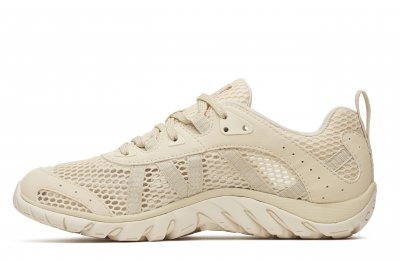 merrell maipo 3 aerosport damsko luftig mesh fritid promenad allroundsko offwhite blek gul honung fotriktig sommar badsko