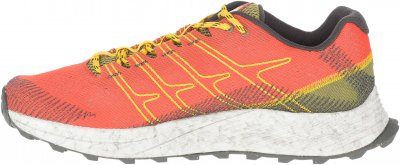 merrell moab flight tangerine orange herrsko promenad walking fritid sport fotriktig stabil lätt