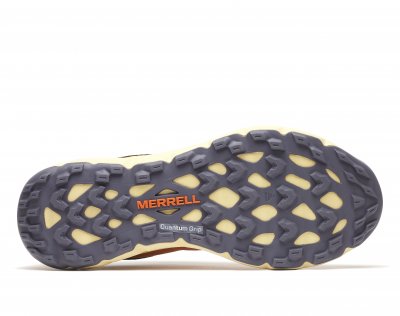 merrell nova 4 tangelo orange gul grå herr herrsko löpar jogging fritidssko sneaker lätt stabil