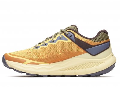 merrell nova 4 tangelo orange gul grå herr herrsko löpar jogging fritidssko sneaker lätt stabil