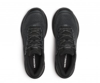 merrell nova 4 svart black wp vattentät herr herrsko löpar jogging fritidssko sneaker promenad lätt stabil vardag träning