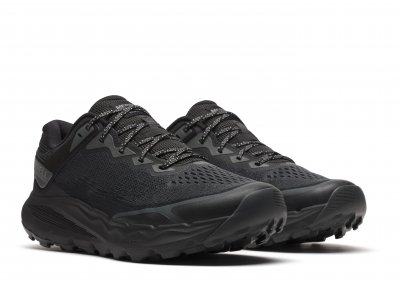 merrell nova 4 svart black wp vattentät herr herrsko löpar jogging fritidssko sneaker promenad lätt stabil vardag träning