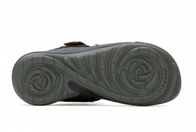 merrell terran 4 Post Wrap black svart tåsandal remmar kardborre damsandal fotriktig