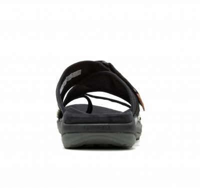 merrell terran 4 Post Wrap black svart tåsandal remmar kardborre damsandal fotriktig