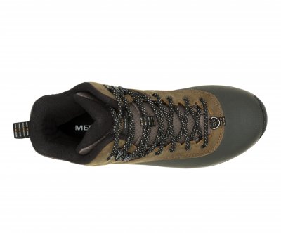 merrell thermo kiruna 2 tall wp falcon vattentät fullnarvläder känga vandring dam brun fodrad fotriktig