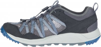 Merrell Wildwood Aerosport / Rock grå blå herrsko sneaker trail sport fritid sommarsko