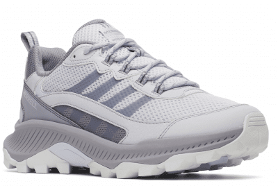 Merrell Dam Speed strike 2 gtx goretex Waterproof vattentät sneaker fotriktig womens casper pastell ljusgrå ljusblå